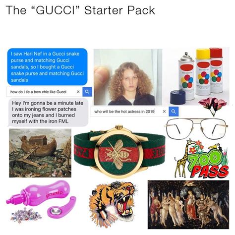 Sooo Gucci is making memes now 